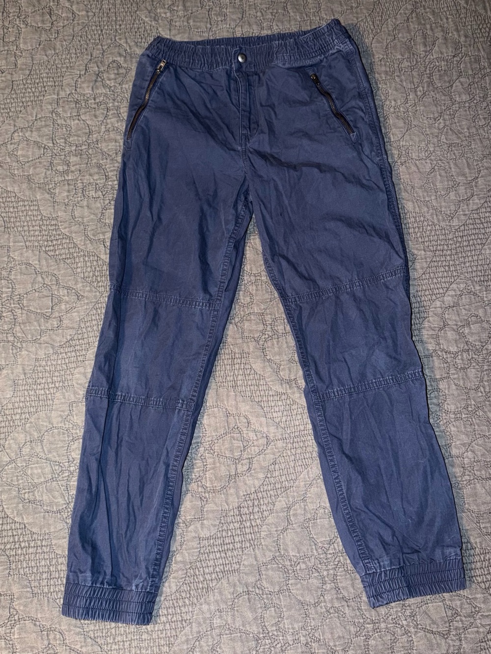 Polo Ralph Lauren Boy's Poplin Jogger Pants, Refined NavySize-M/10-12